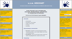 Desktop Screenshot of houvast.be